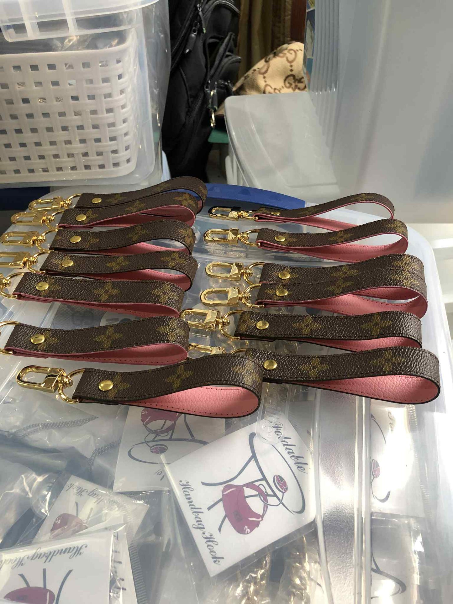 Recycled Authentic Canvas Keychains