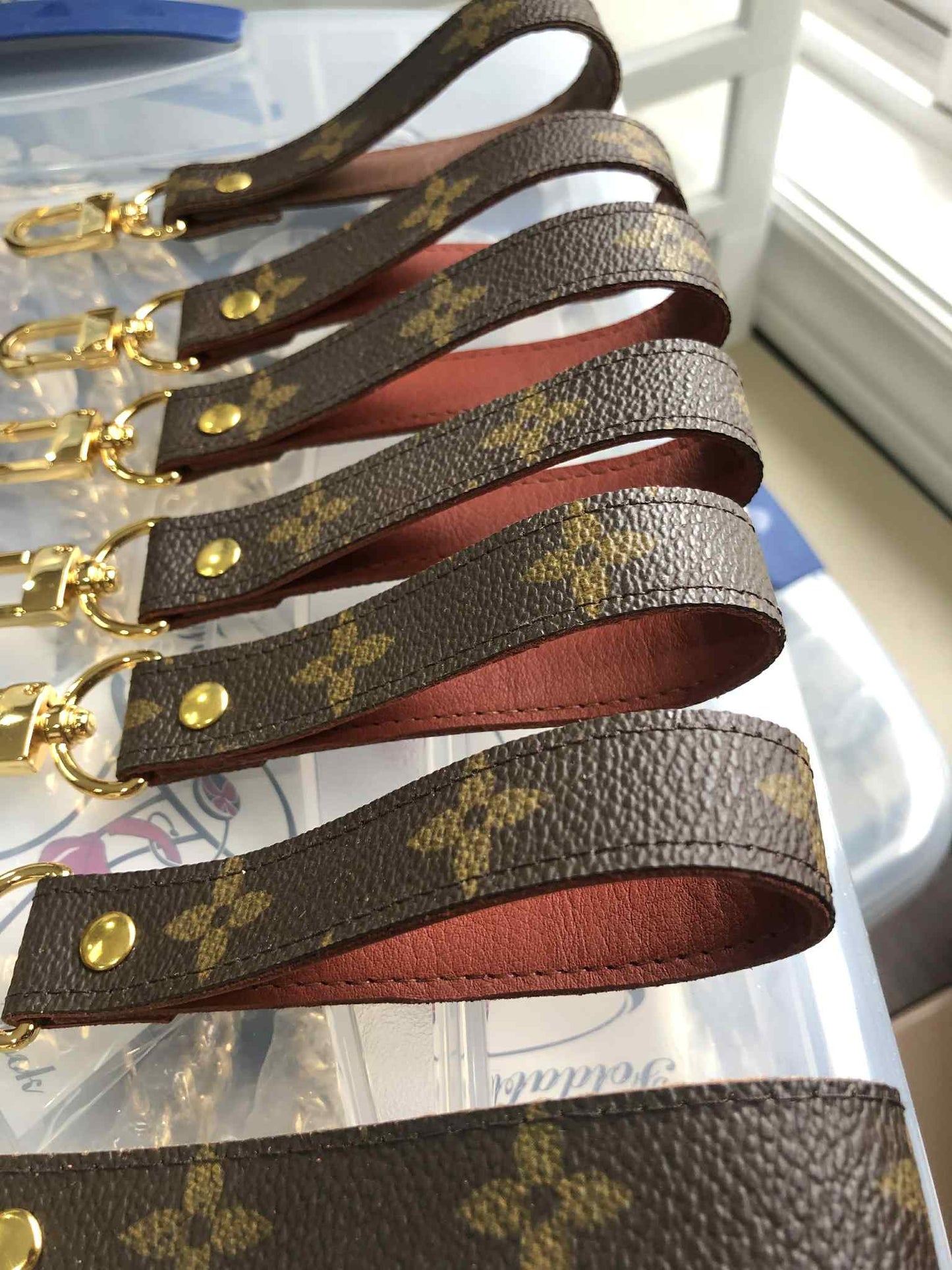 Recycled Authentic Canvas Keychains