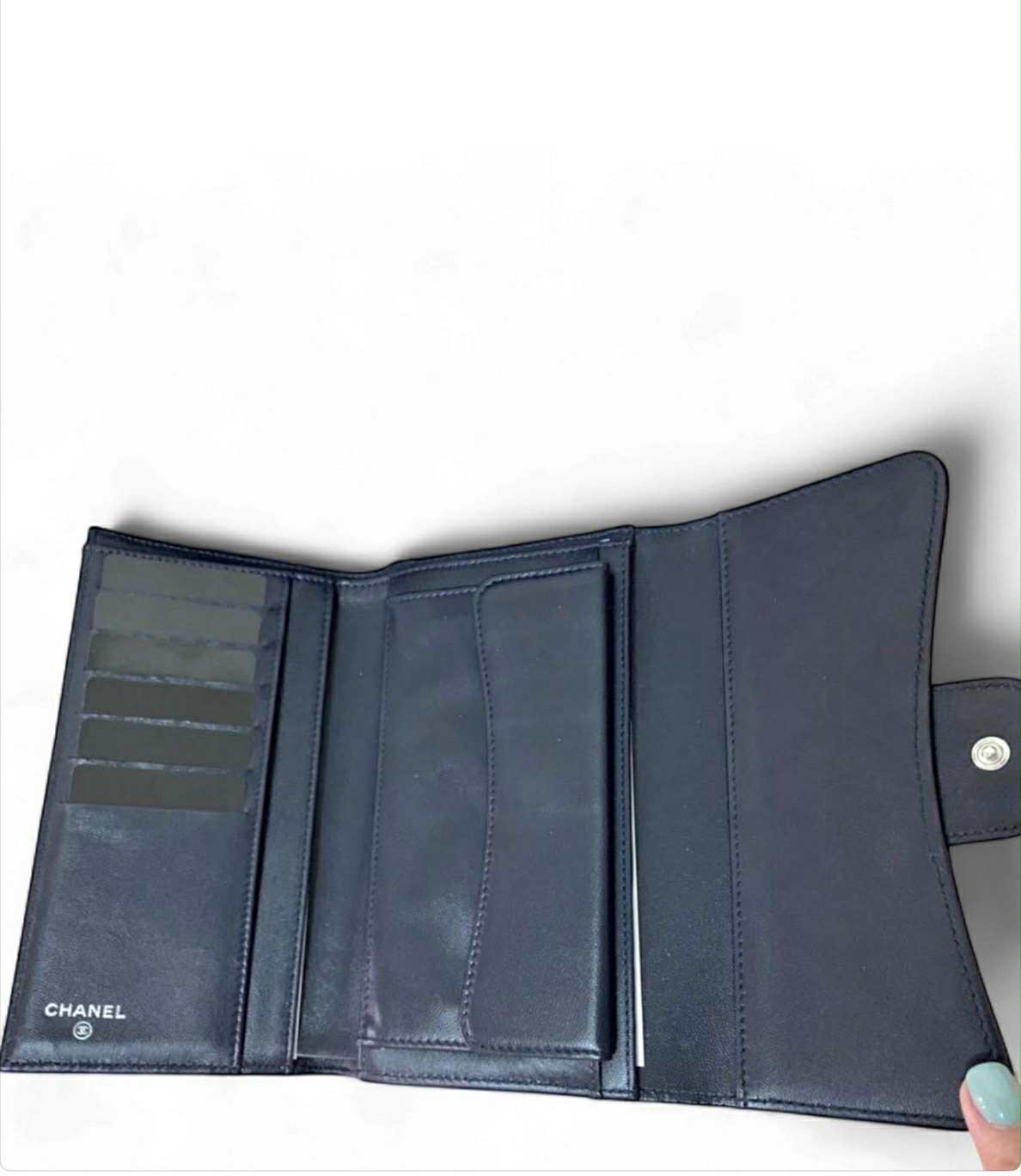 Chanel Lambskin Long Wallet