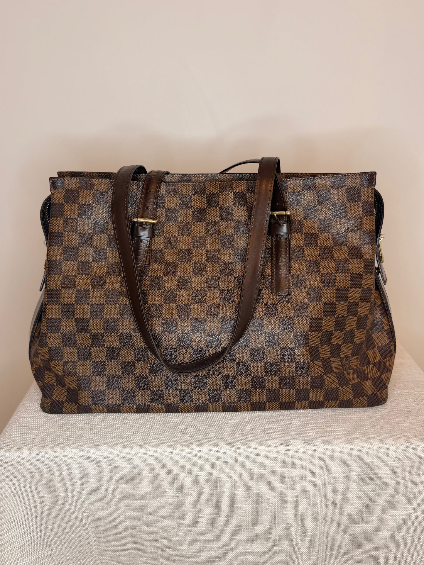 Louis Vuitton Damier Ebene Chelsea Tote
