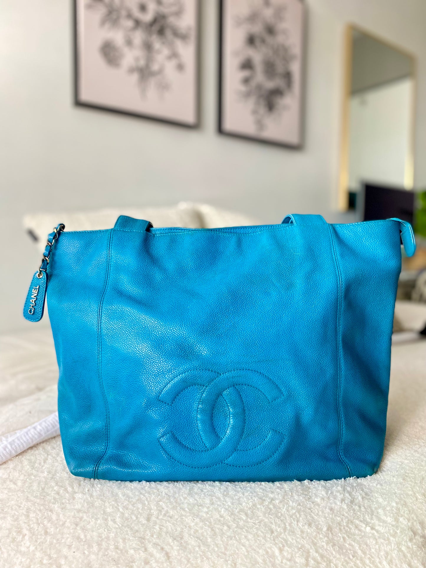 Leather Chanel Tote