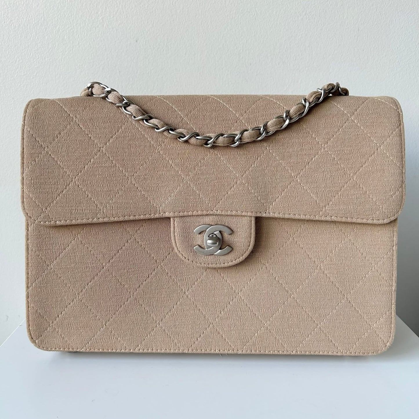 Chanel Jersey Medium Single Flap