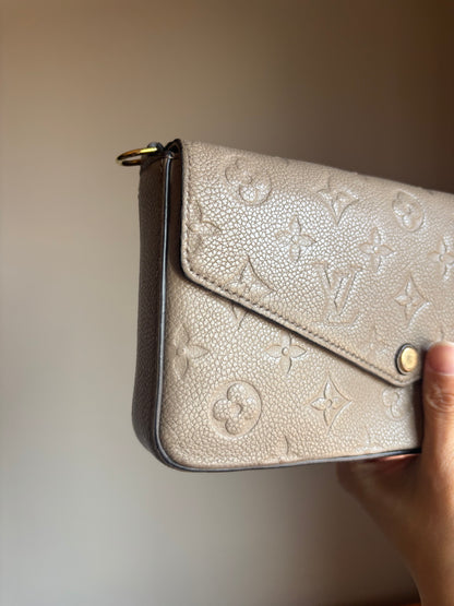 Louis Vuitton Turtle Dove Felicie Pochette