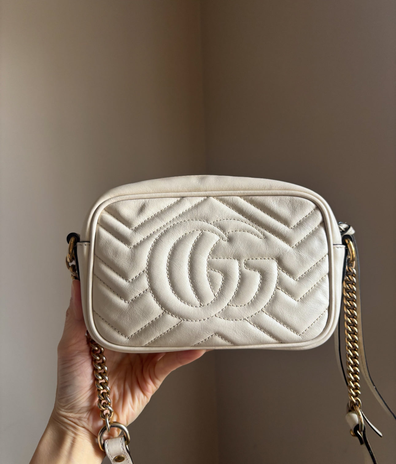 Gucci Mini Matelasse Camera Bag