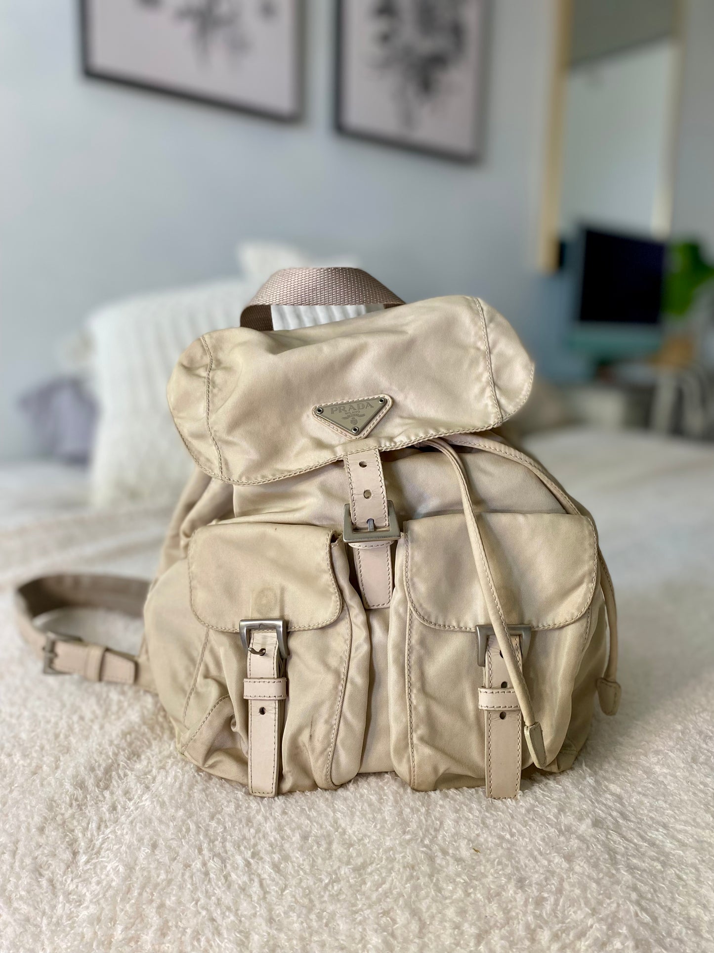 Prada Nylon Mini Backpack