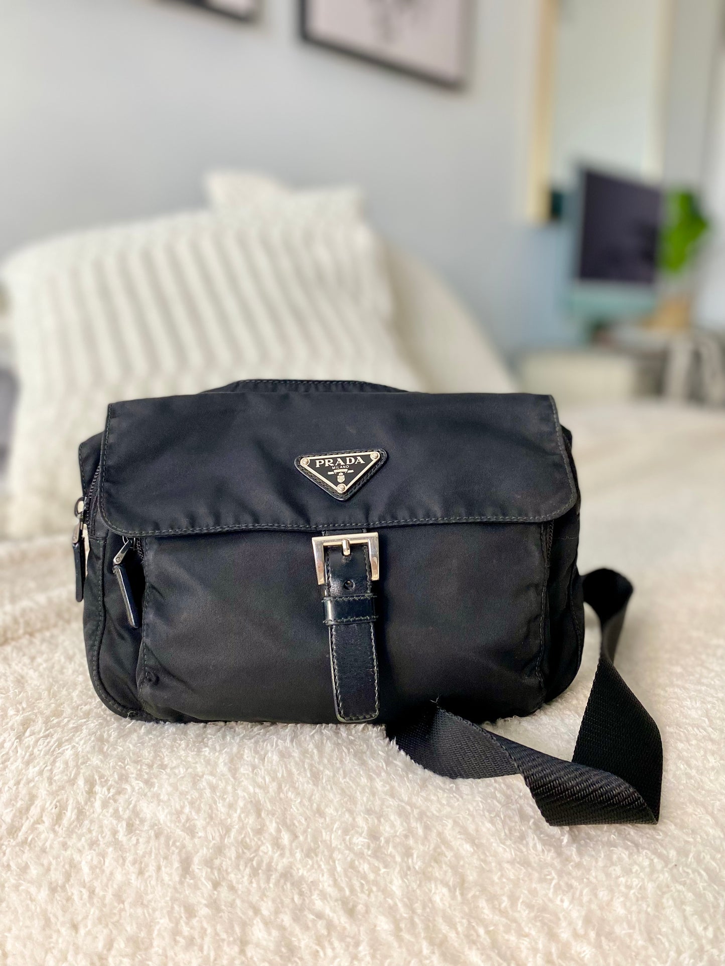 Prada Nylon Mini Crossbody