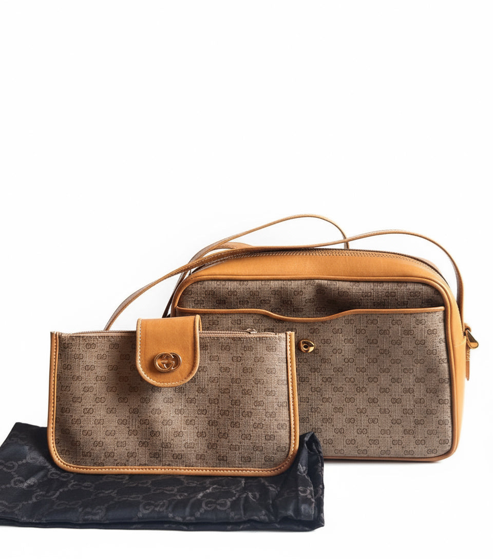 Gucci Micro Vintage Bag & Pouch
