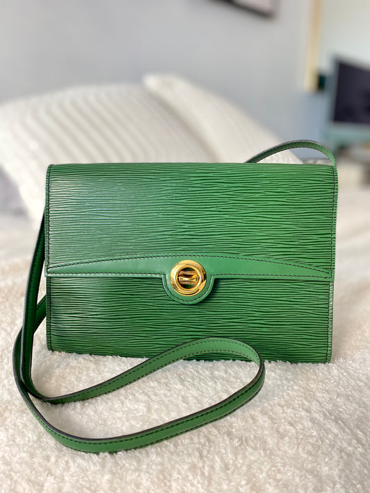 Louis Vuitton Green Epi Crossbody