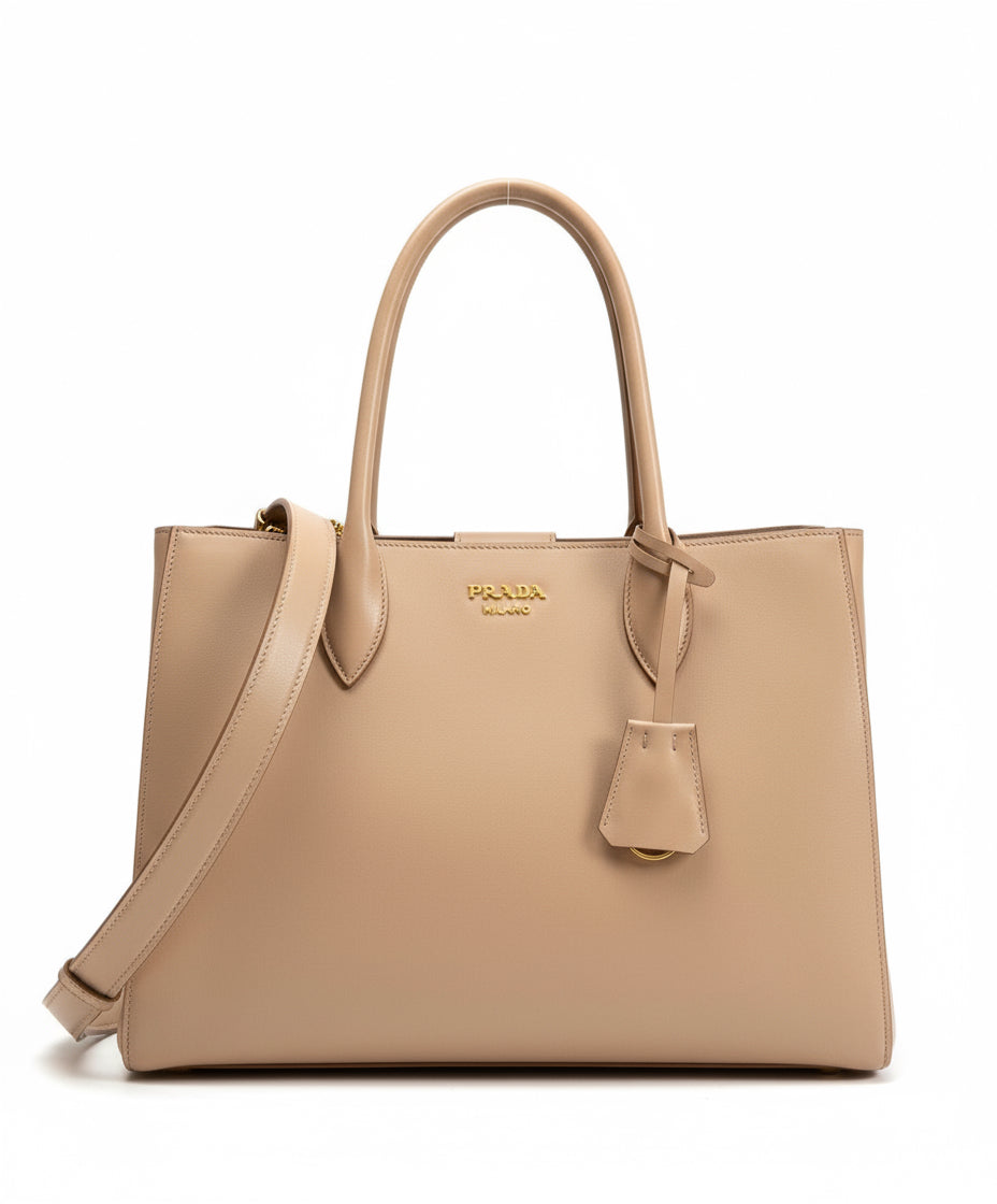 Prada Calfskin Tote Bag