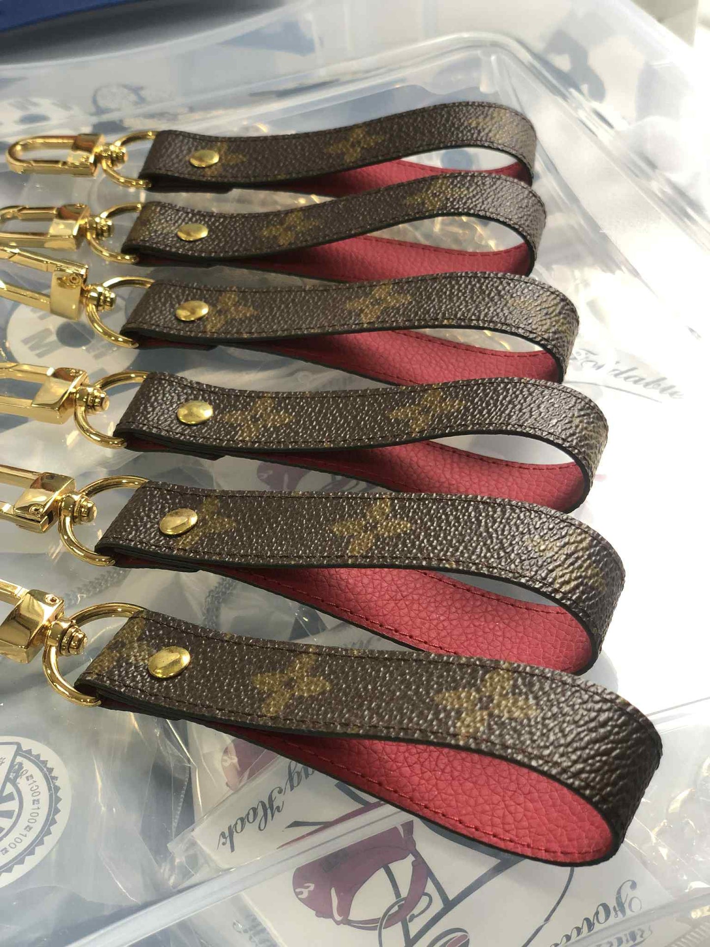 Recycled Authentic Canvas Keychains