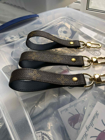 Recycled Authentic Canvas Keychains