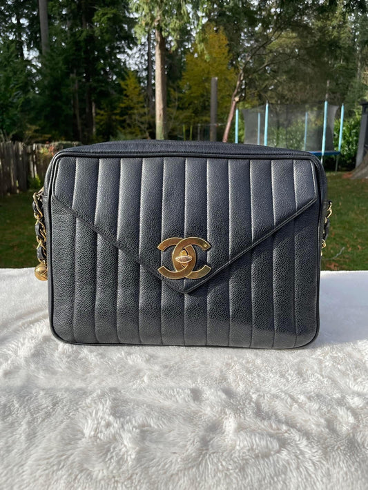 Chanel Caviar Large Envelope Bag