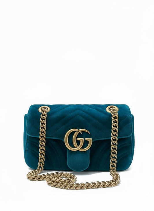 Gucci Small Velvet Marmont
