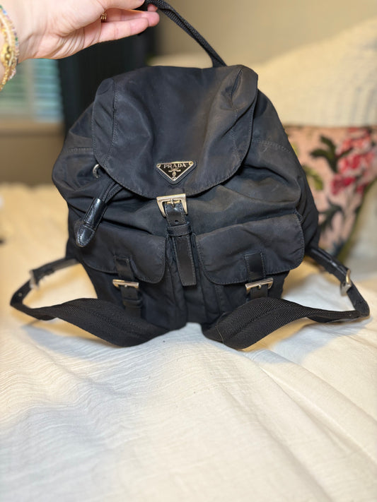 Prada Small Nylon Backpack