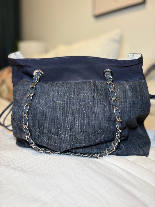Chanel Denim Tote