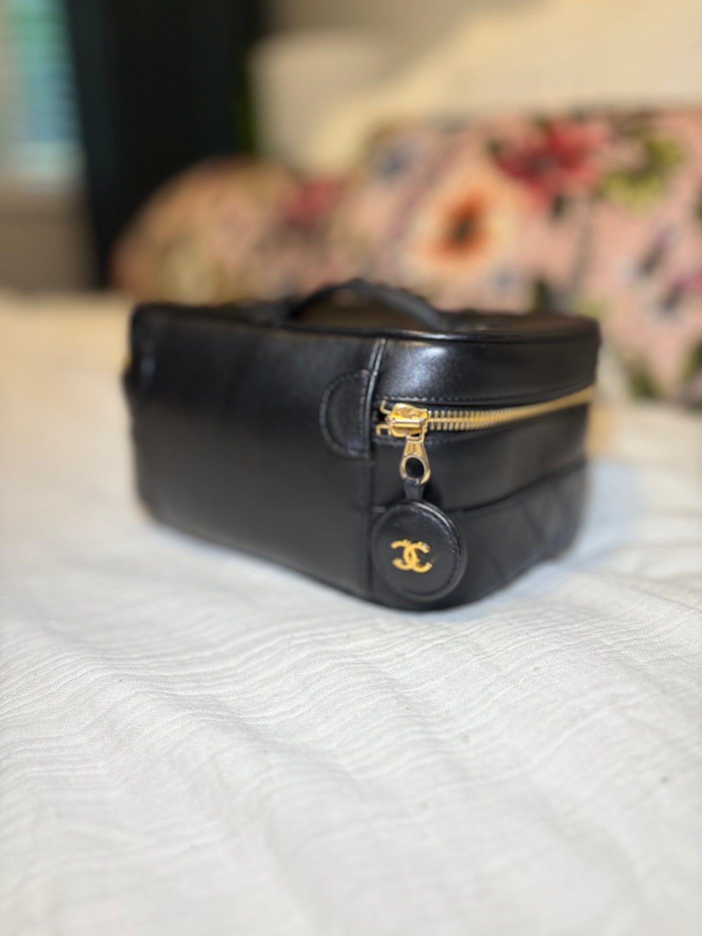Chanel Lambskin Vanity Bag