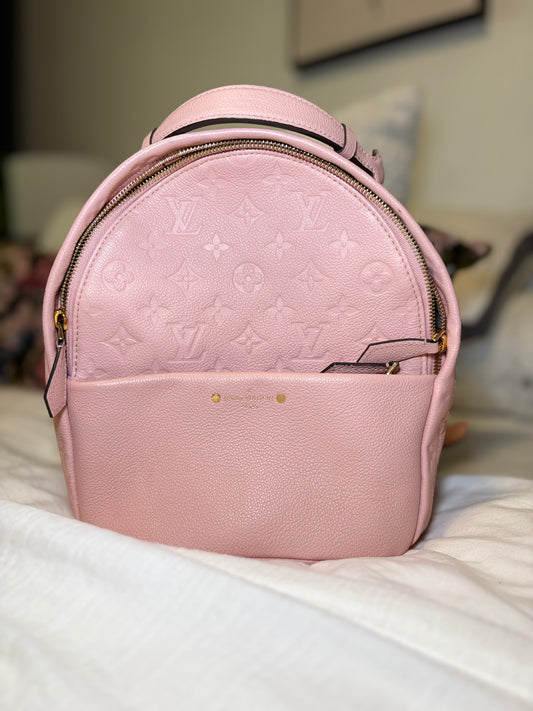 Louis Vuitton Empreinte Rose Ballerine Backpack