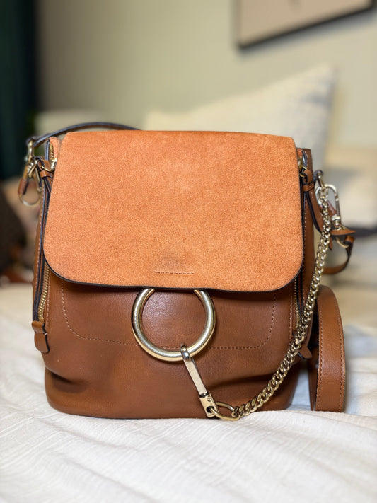 Chloe Brown Backpack